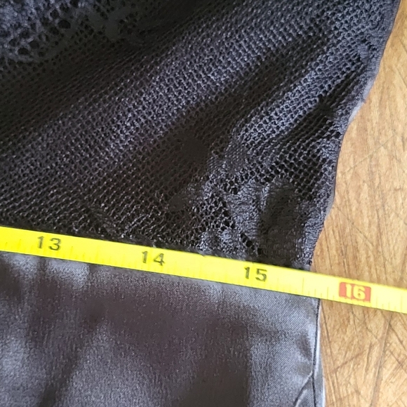 Spaghetti Strap Splicing Illusion Lace Satin Sexy Bodycon Dress - Picture 10 of 14